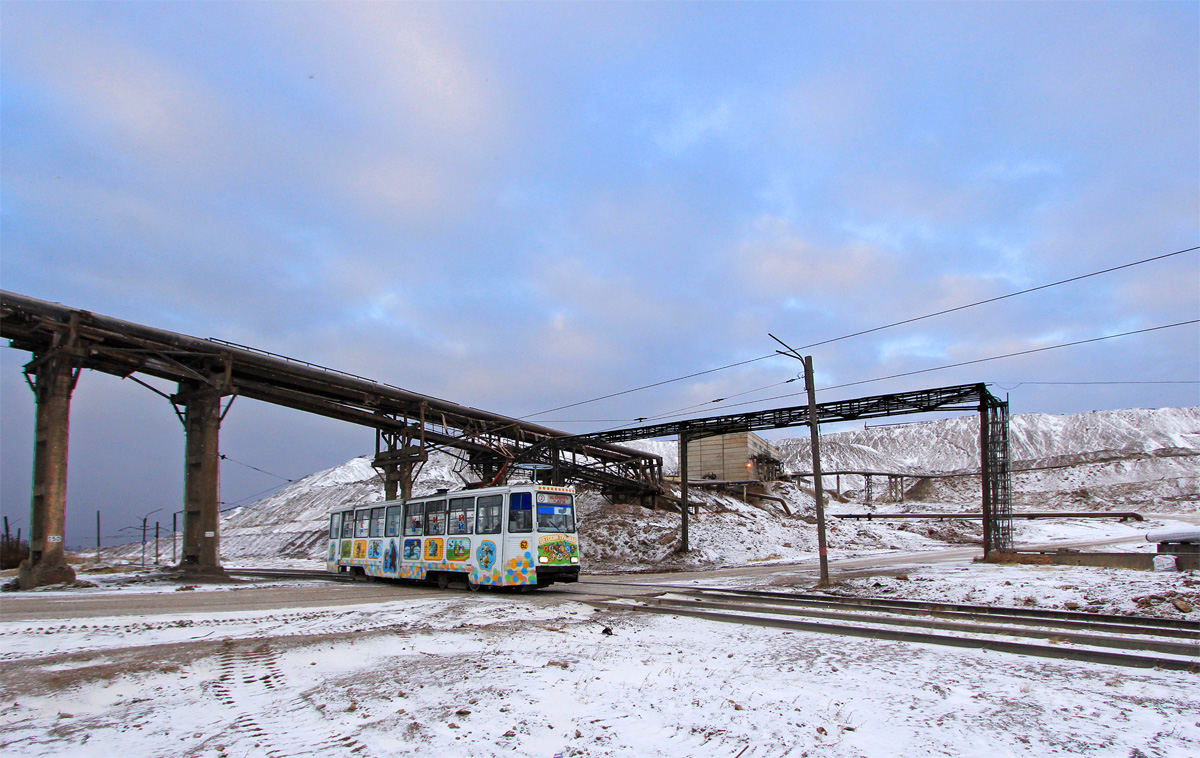 Ачинск, 71-605 (КТМ-5М3) № 62; Ачинск — Трамвайные линии и инфраструктура (Линия на ЗФА)