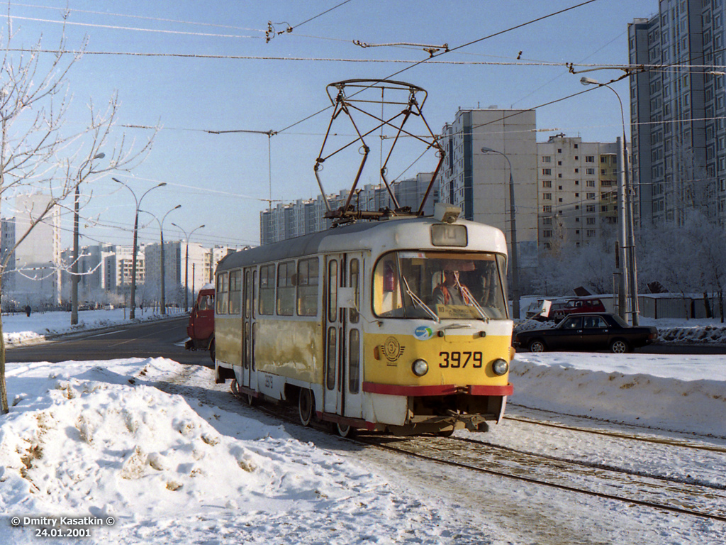 Moscow, Tatra T3Т № 3979