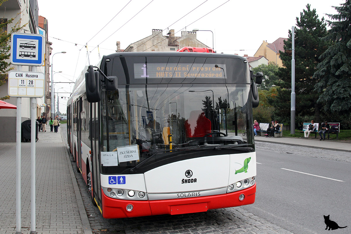 Усти-над-Лабем, Škoda 27Tr Solaris III № 615; Пльзень — Новые троллейбусы с завода Шкода