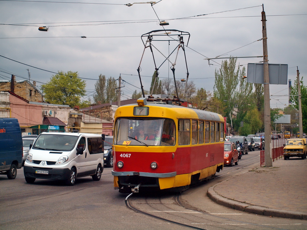 Одесса, Tatra T3SU № 4067