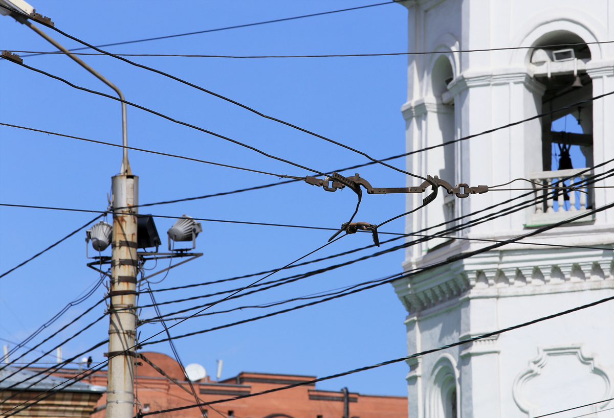 Krasnoïarsk — Energy management; Krasnoïarsk — Trolleybus Lines and Infrastructure
