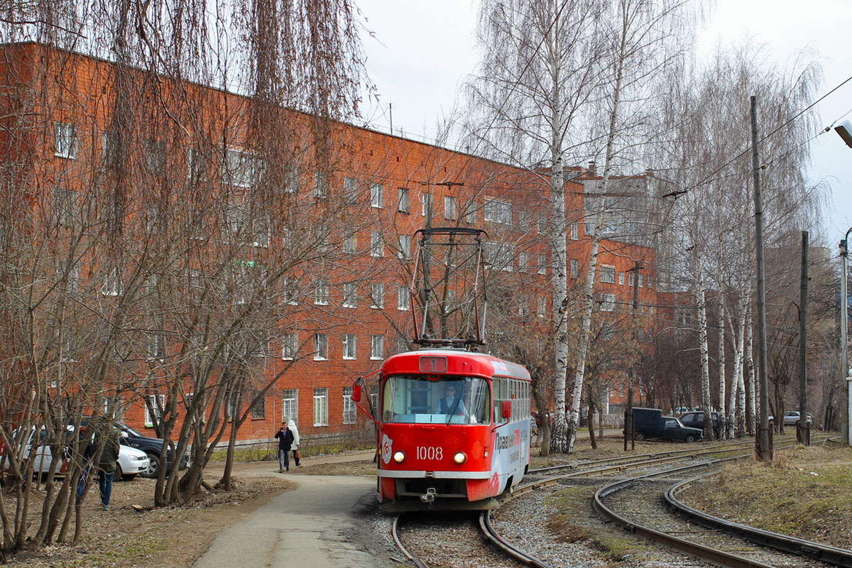 Iževskas, Tatra T3SU mod. Izhevsk nr. 1008