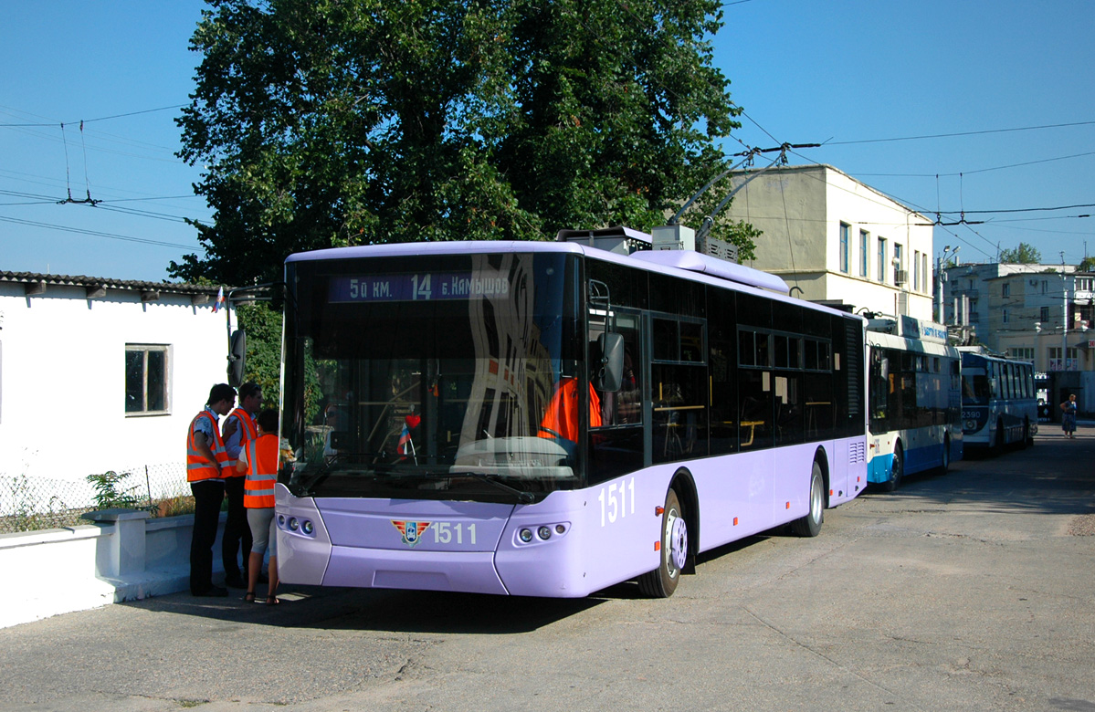 Sevastopol, LAZ E183A1 № 1511; Sevastopol — Competition of professional skill 2014