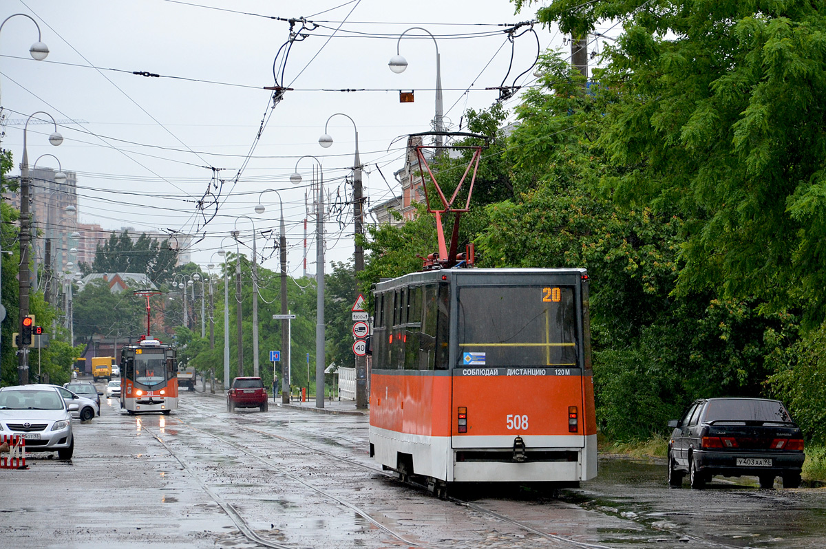 Краснодар, 71-605ТН (КТМ-5М3Р8) № 508