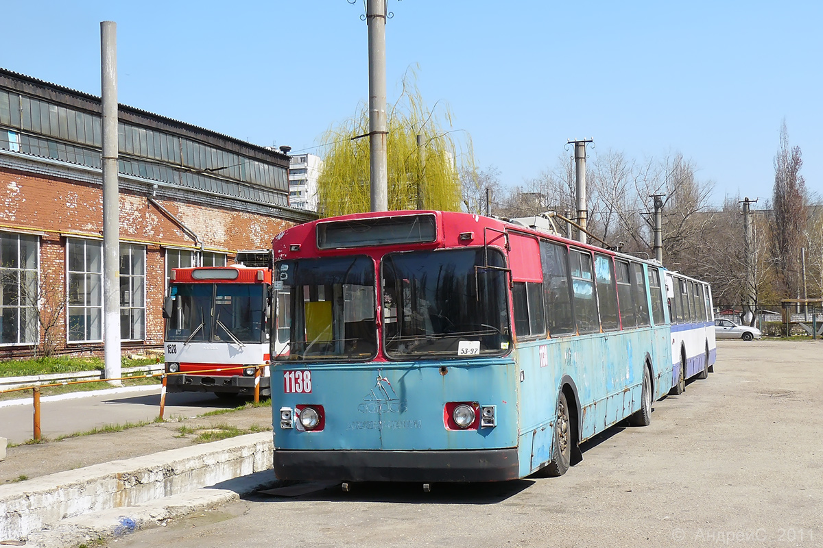 დნიპრო, ZiU-682G [G00] № 1138; დნიპრო — Territory trolley depot