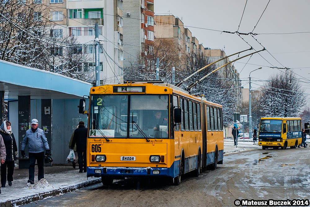 Lwów, Škoda 15Tr08/6 Nr 605