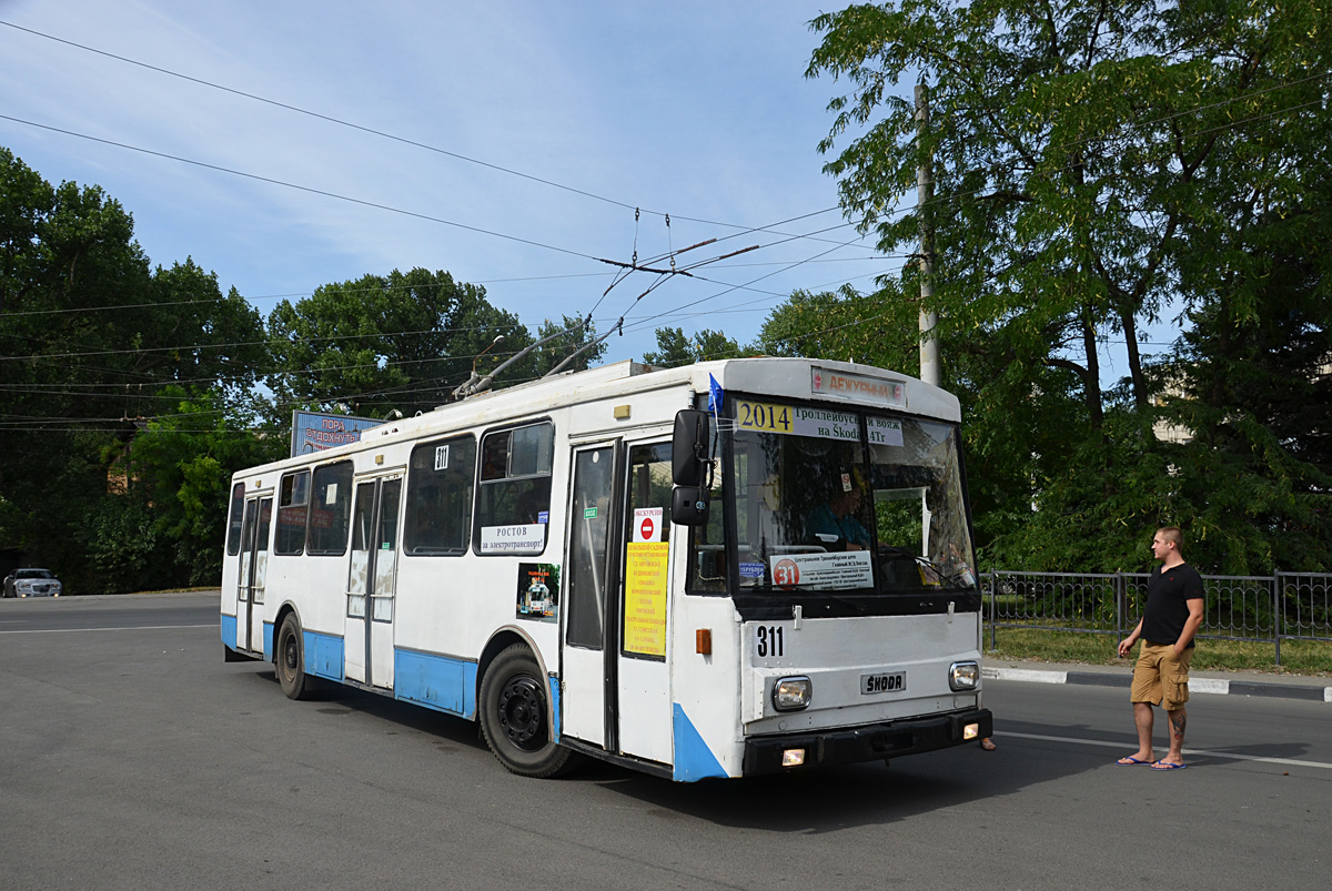 Rostov-na-Donu, Škoda 14Tr01 # 311; Rostov-na-Donu — Trolleybus voyage with Škoda 14Tr