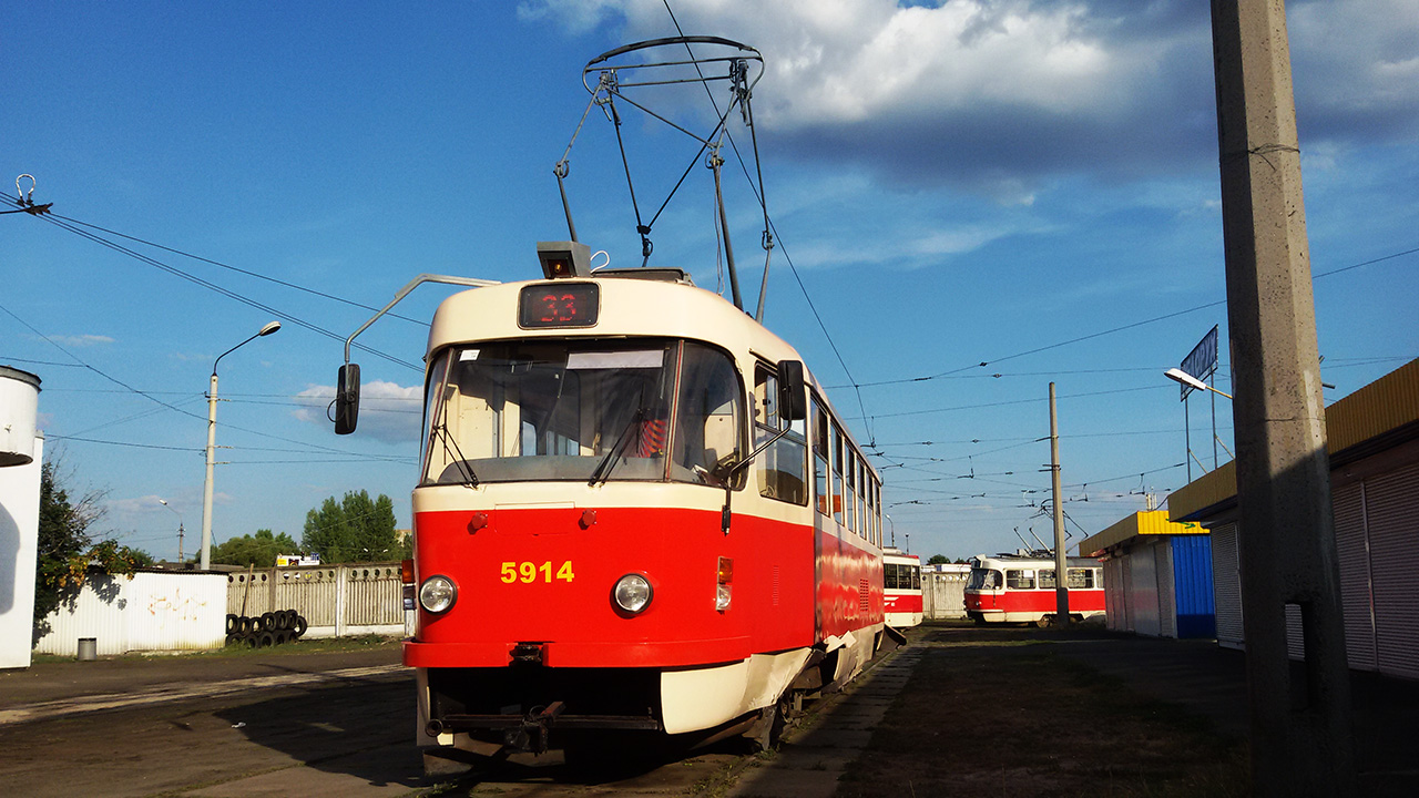 Киев, Tatra T3SUCS № 5914