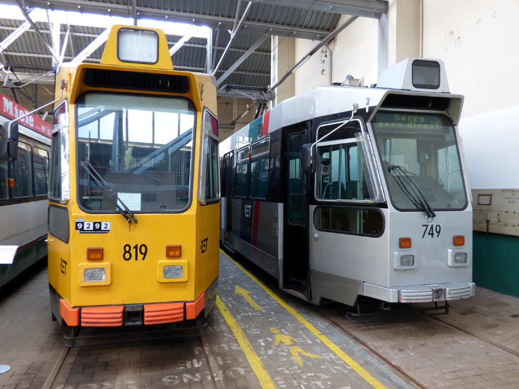 Rotterdam, Duewag ZGT6 — 819; Rotterdam, Duewag ZGT6 — 749