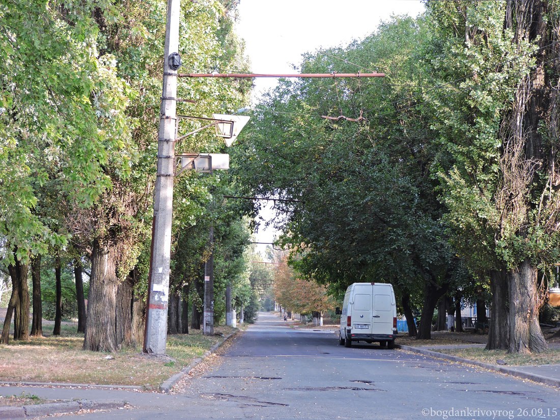 Kryvyi Rih — Tram and trolleybus lines and loops