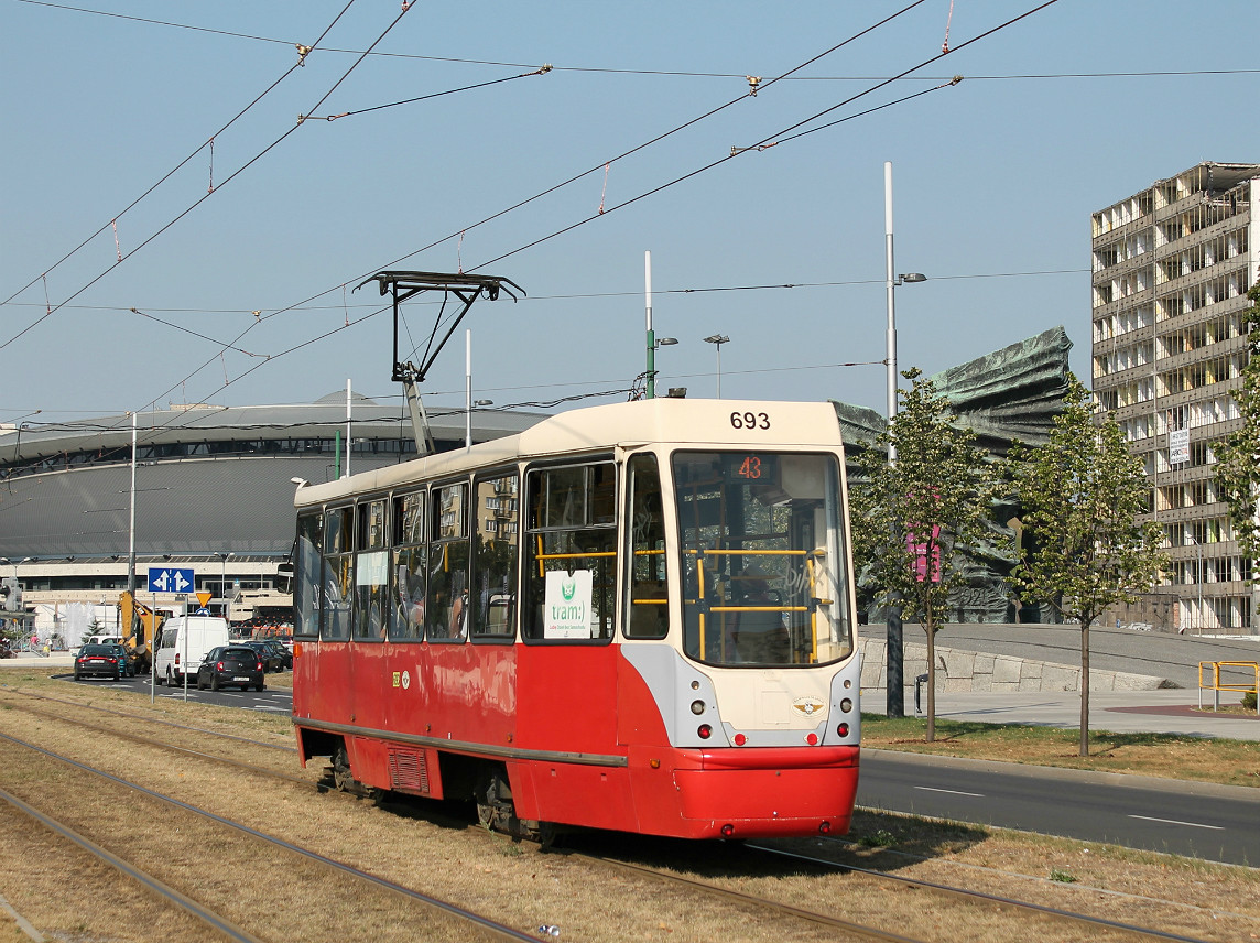 Oberschlesisches Industriegebiet, Konstal 105N-2K Nr. 693