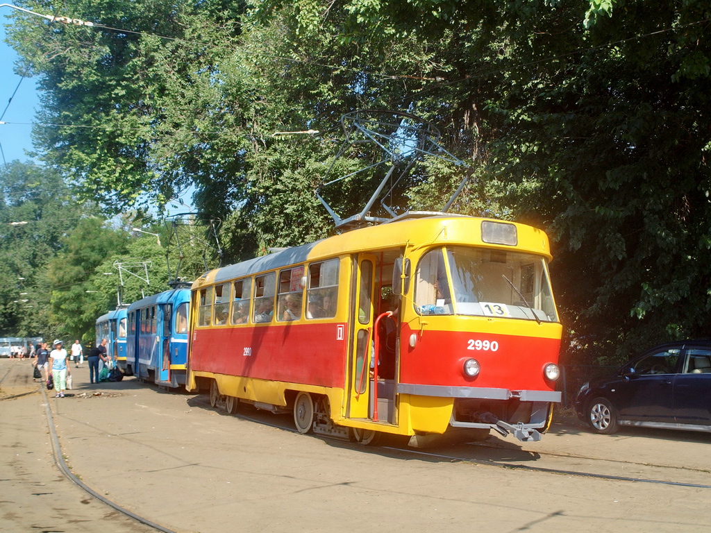 Odesa, Tatra T3SU (2-door) № 2990