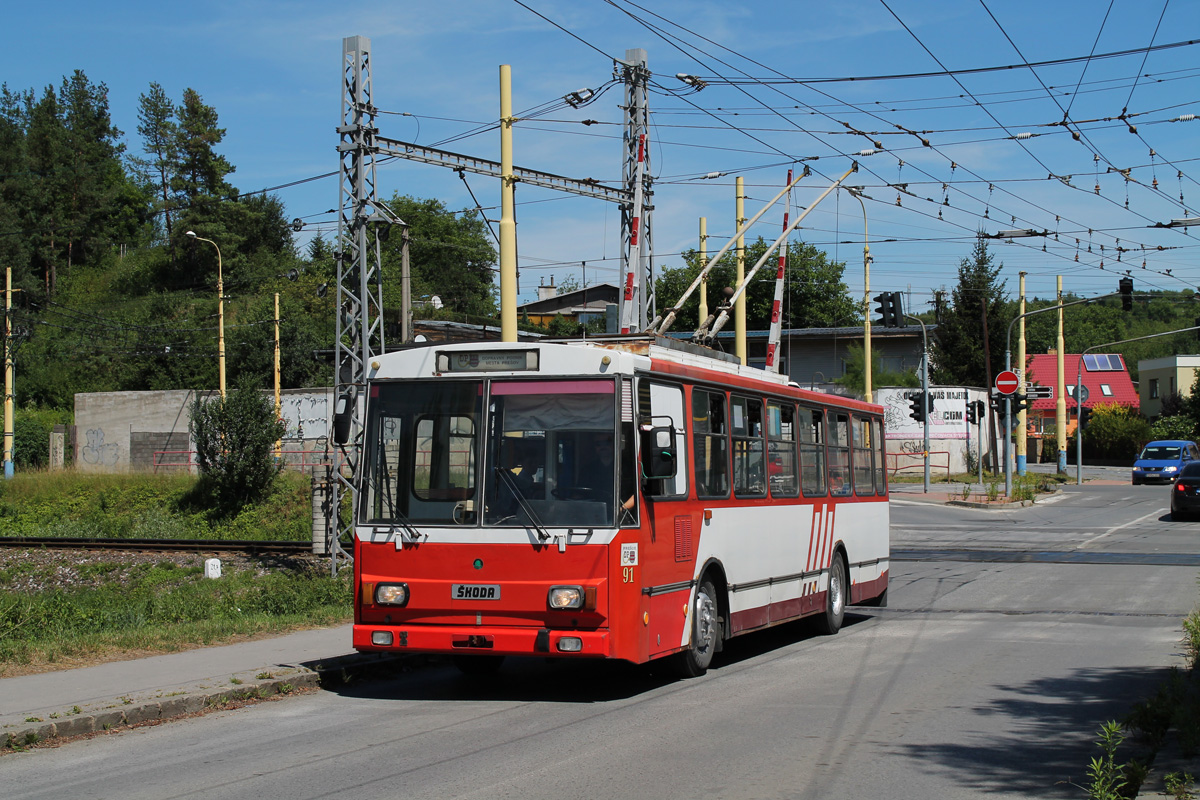 Prešov, Škoda 14Tr10/6 № 91; Prešov — Trolleybus & Electrified Railroad Crossings