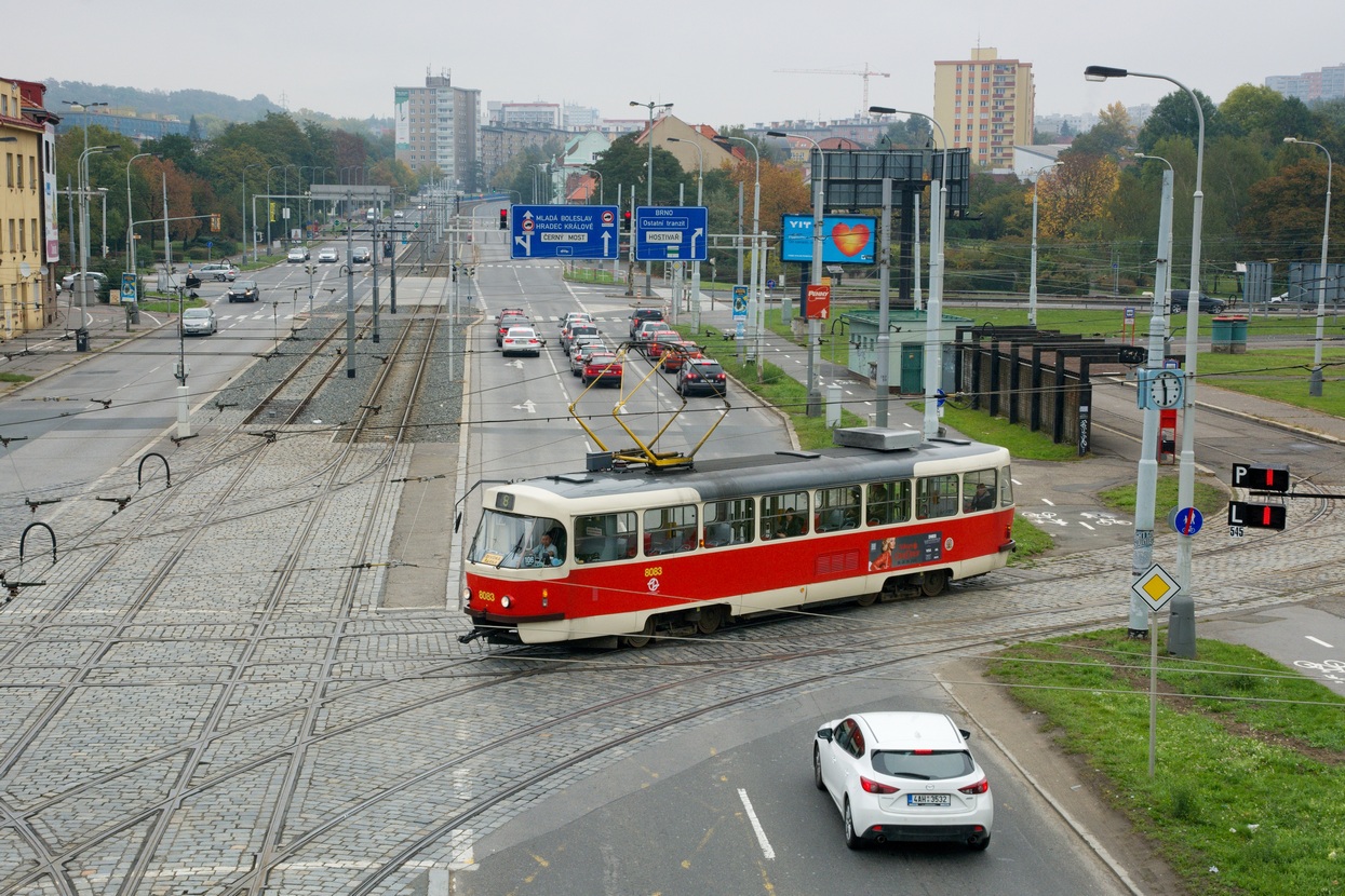 Praha, Tatra T3M2-DVC č. 8083