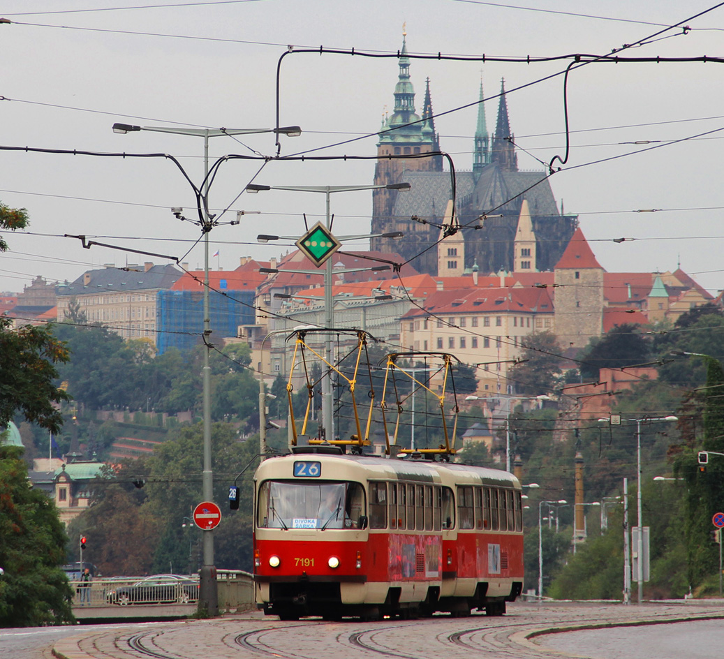 Prague, Tatra T3SUCS № 7191