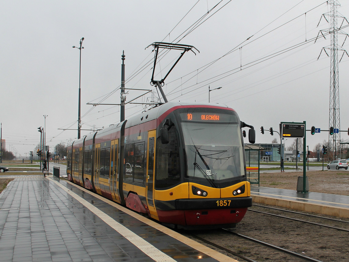 Łódź, PESA Tramicus 122N Nr. 1857