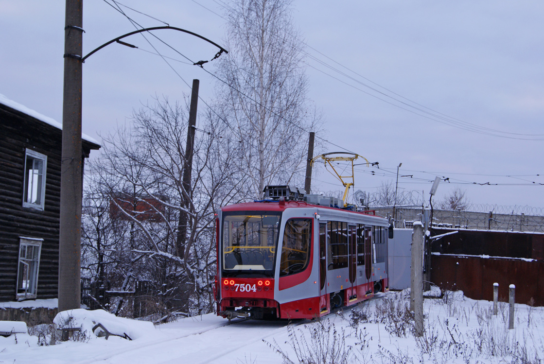 Saint-Petersburg, 71-623-02.01 č. 7504; Ust-Katav — Tram cars for St. Petersburg