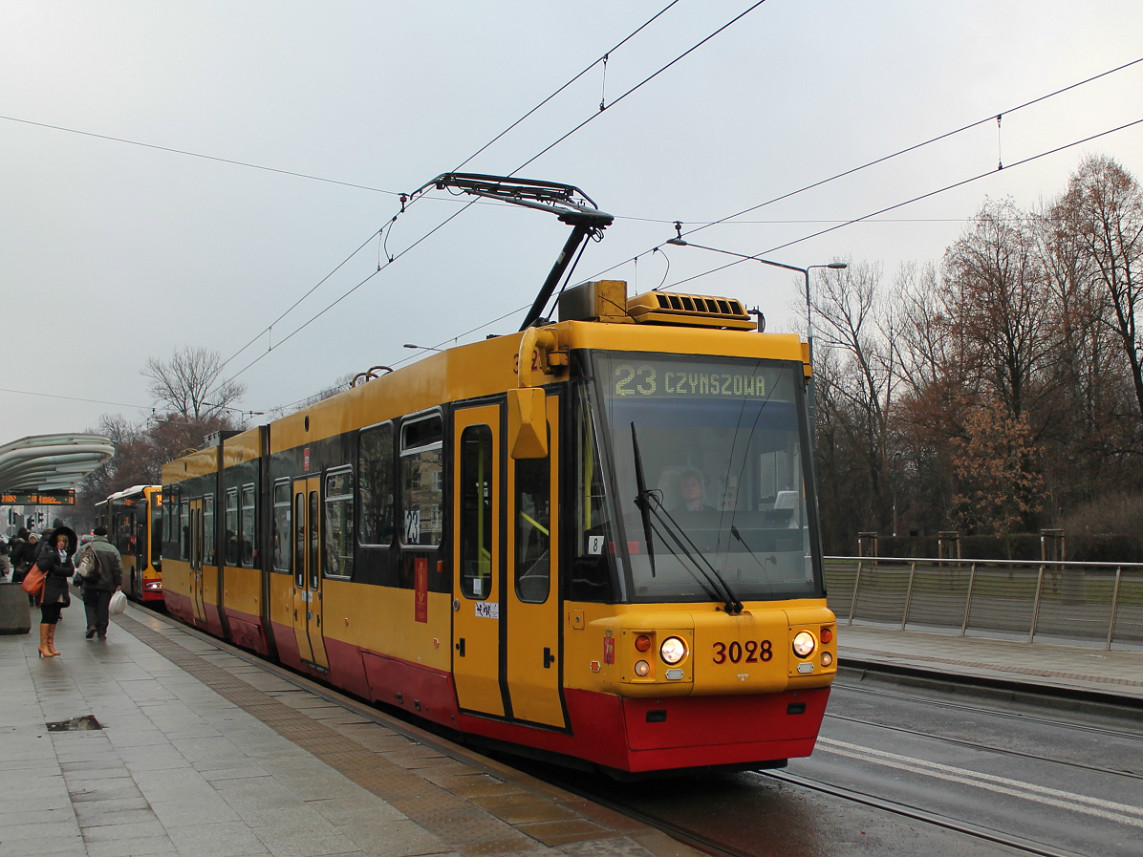 Варшава, Konstal 116Na/1 № 3028