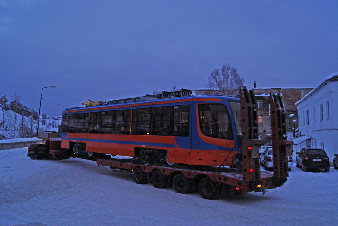Naberezhnye Chelny, 71-623-02 № 0153; Ust-Katav — Tram cars for Tatarstan