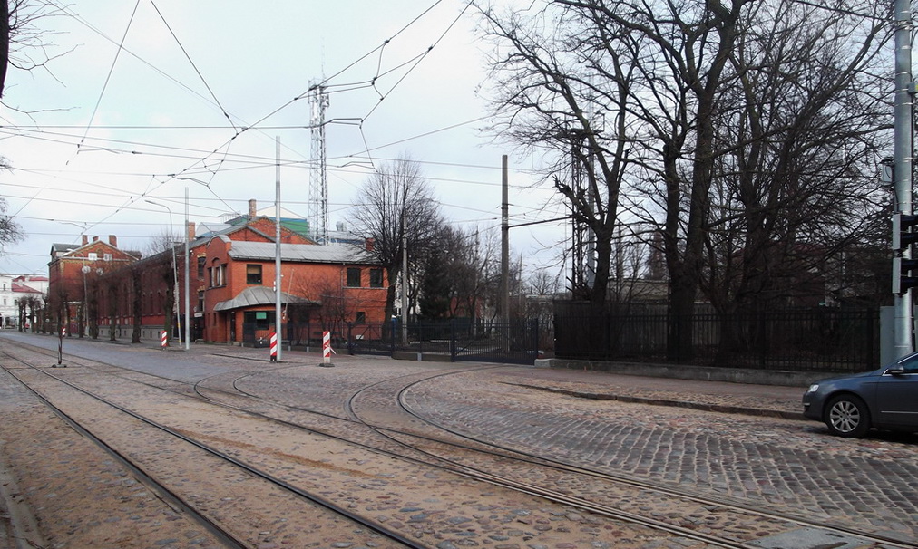 Liepaja — Tramway Depot; Liepaja — Tramway Lines and Infrastructure