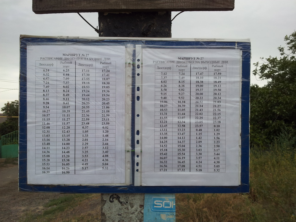 Odesa — Documents
