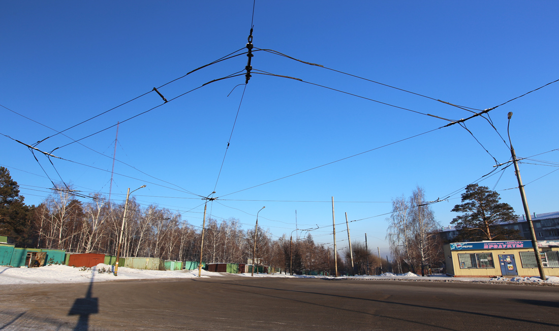 Krasznojarszk — Trolleybus Lines and Infrastructure