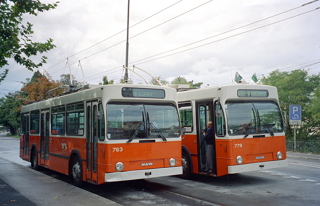 Lausanne, NAW/Lauber/BBC-SAAS 91T № 763; Lausanne, NAW/Lauber/BBC-SAAS 91T № 779
