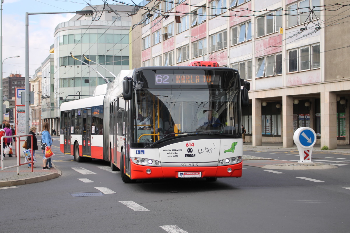 Усті-над-Лабем, Škoda 27Tr Solaris III № 614
