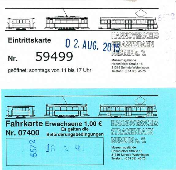 Веминген — Проездные документы