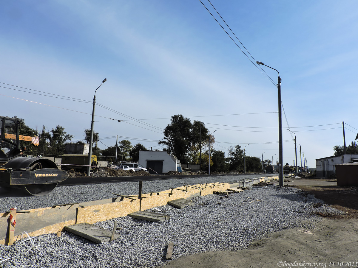 Krzywy Róg — Tram and trolleybus lines and loops