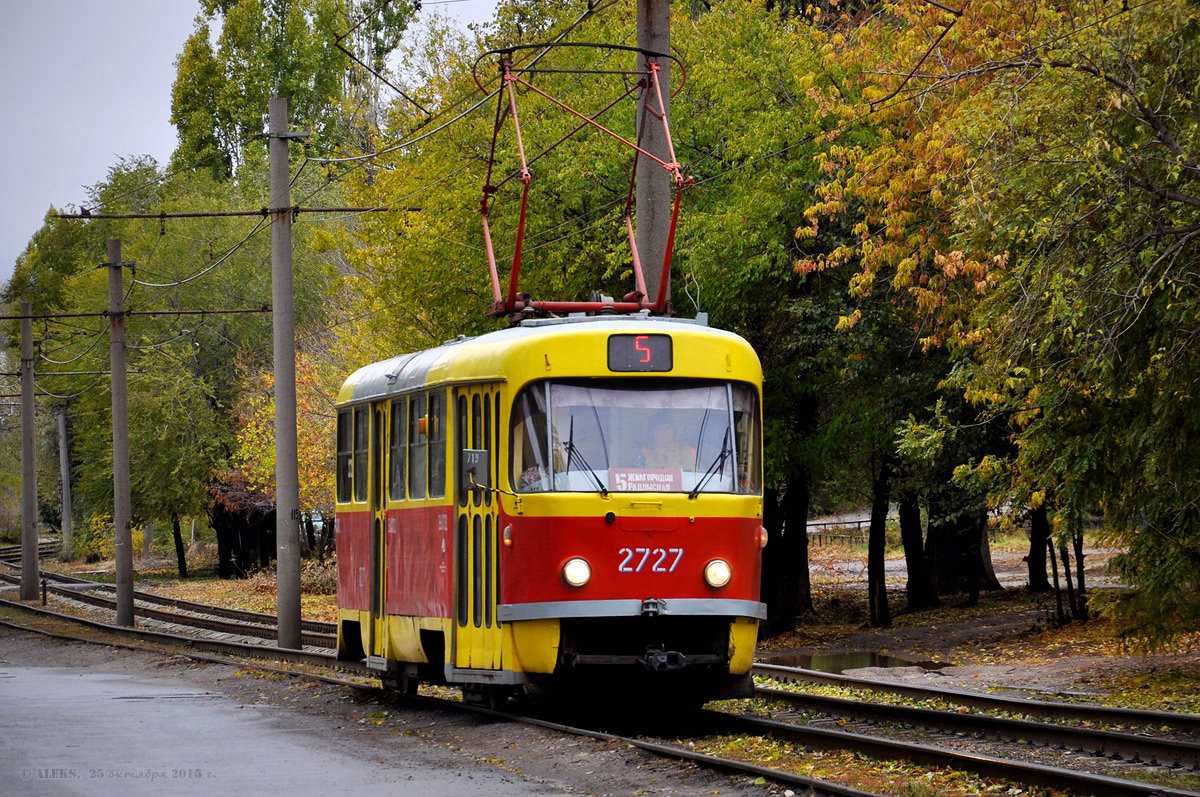 Волгоград, Tatra T3SU № 2727