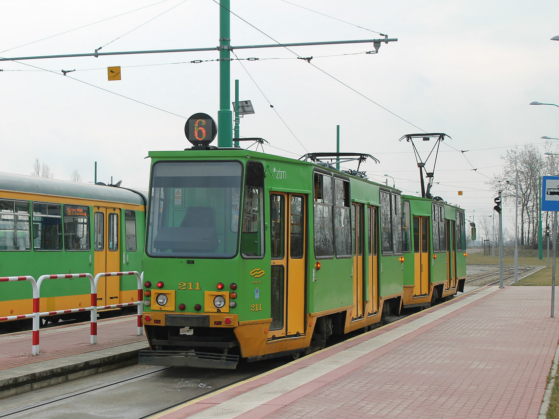 Poznan, Konstal 105NaDK Nr. 211