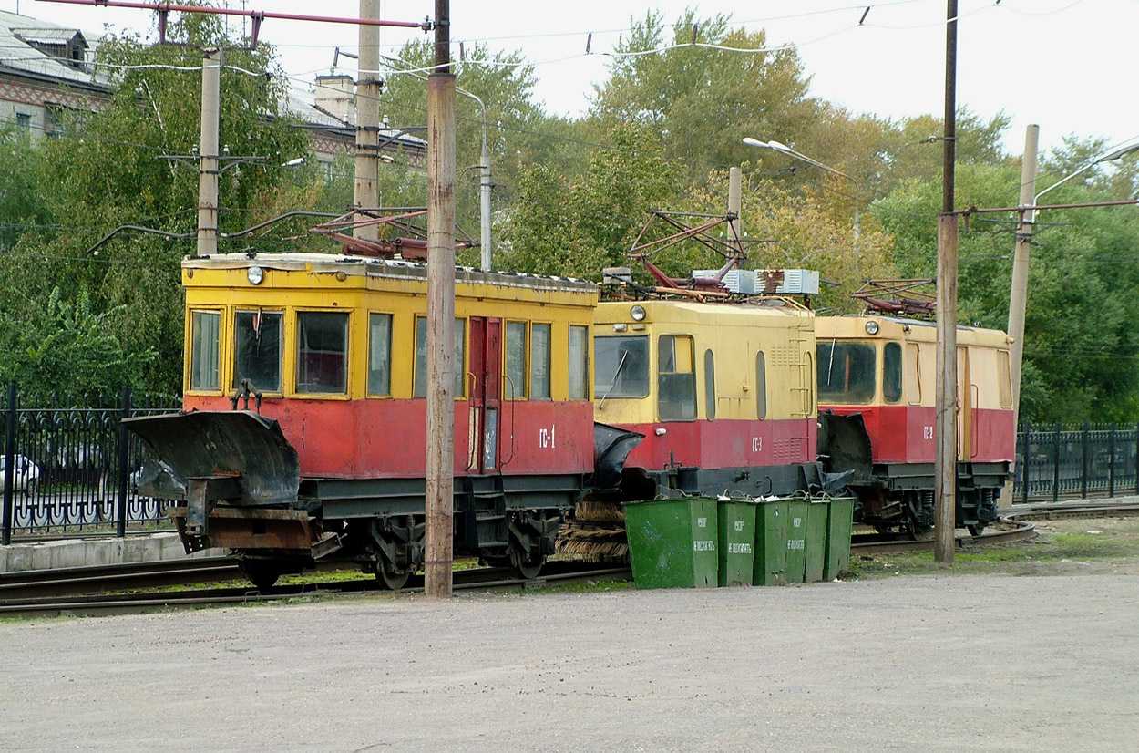 Tomsk, GS-1 č. ГС-1; Tomsk, VTK-01 č. ГС-3; Tomsk, GS-4 č. ГС-2
