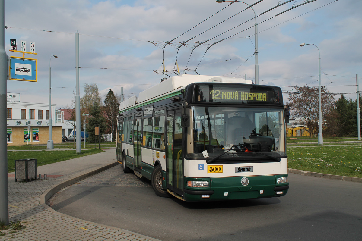 Plzeň, Škoda 24Tr Irisbus Citybus № 500