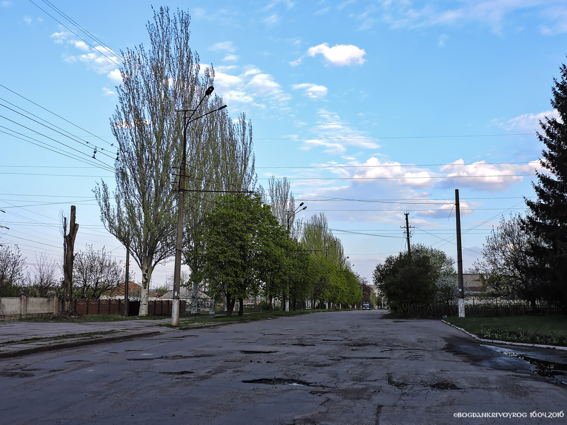 Kryvyi Rih — Tram and trolleybus lines and loops