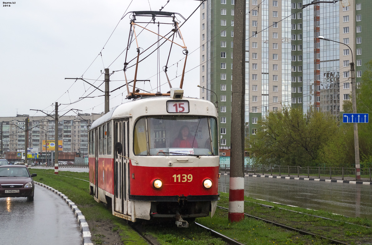 Oulianovsk, Tatra T3SU N°. 1139