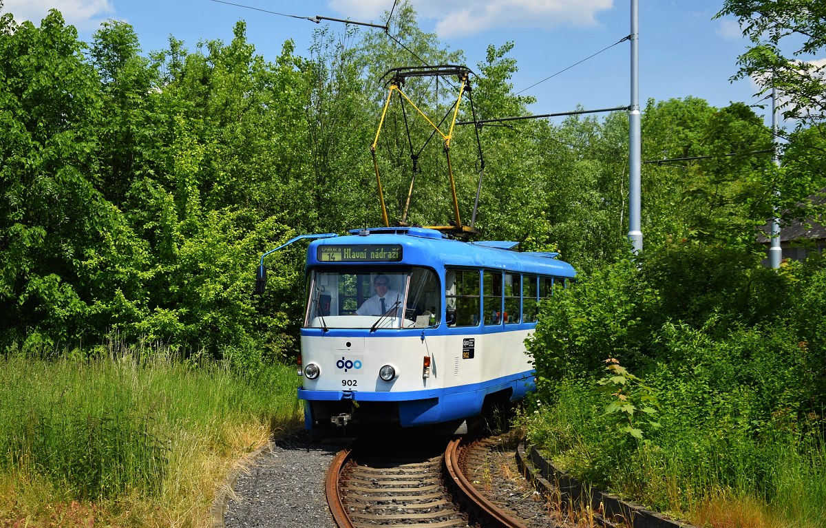 Острава, Tatra T3SU № 902; Острава — 21.5.2016 — Спецрейс на Татре T3SU №902