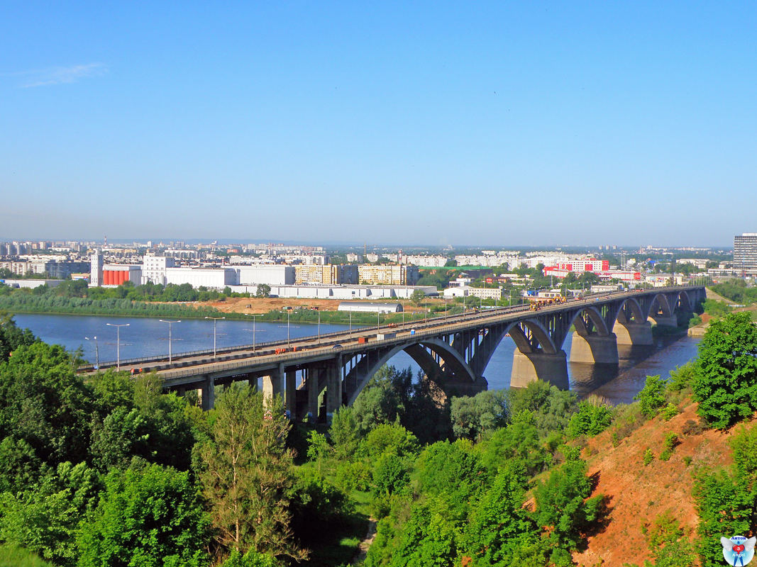 Нижний Новгород — Ремонт Молитовского моста — 2016