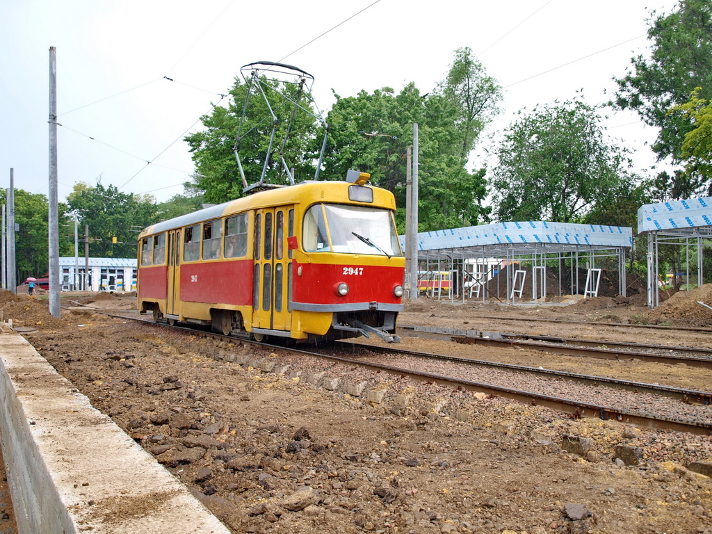 Odesa, Tatra T3SU № 2947; Odesa — 2016 — Rehabilitation of Starosinna Square