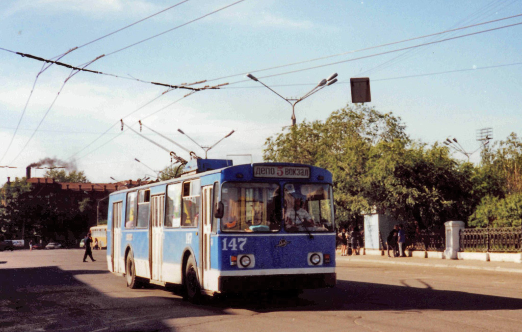 Chita, ZiU-682V Nr 147; Chita — Trolleybus Lines and Infrastructure