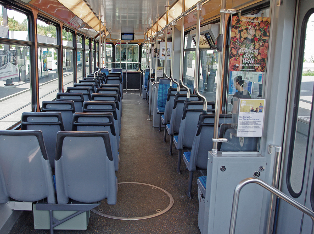 Zurich, SWP/SIG/ABB Be 2/4 "Tram 2000 Pony" № 2422