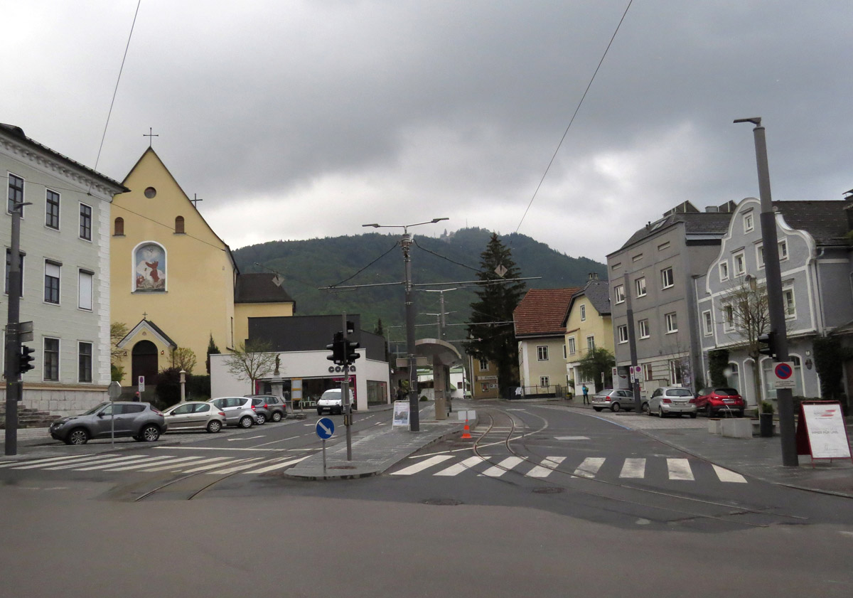 Гмунден - Форхдорф - Ламбах — Cтроительство связки Gmunden Strassenbahn — Traunseebahn