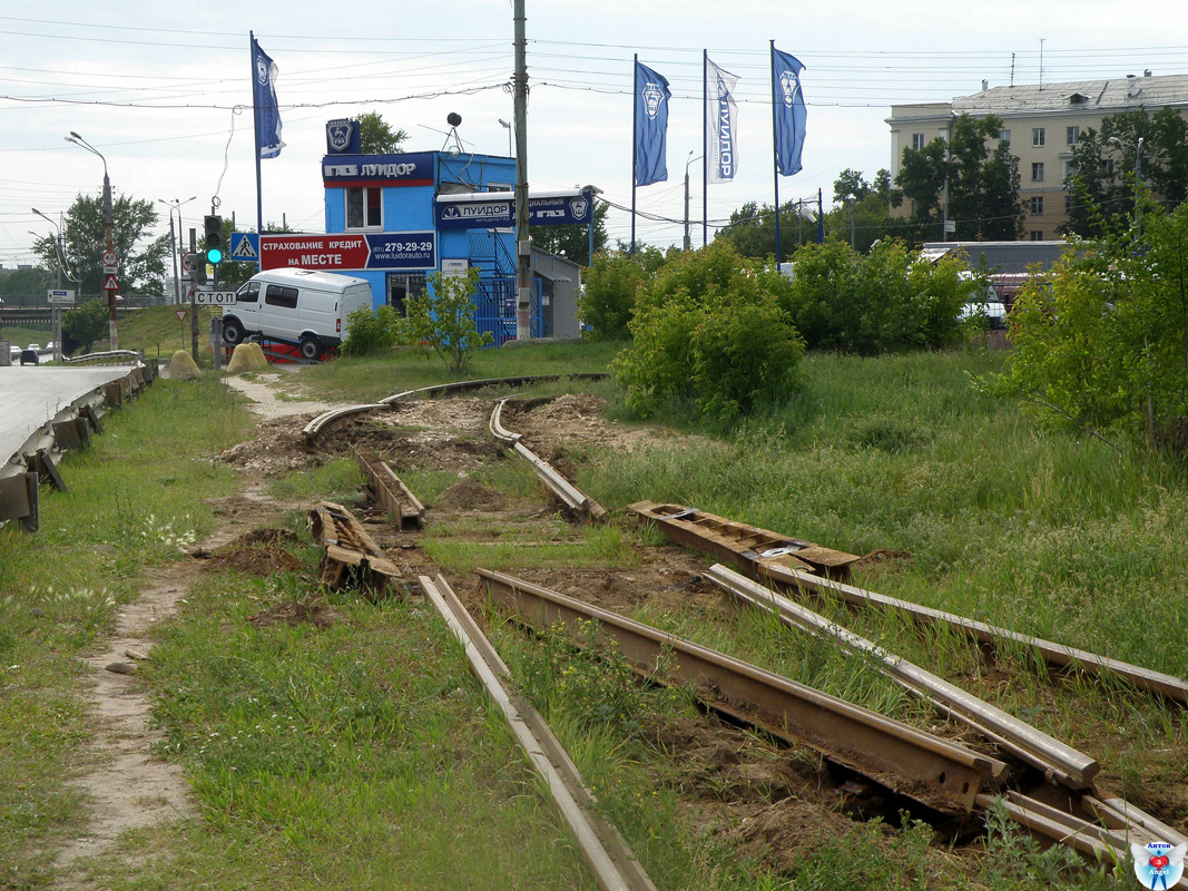 Nizhny Novgorod — Transportation of tramway circle to Comsomolsky Square