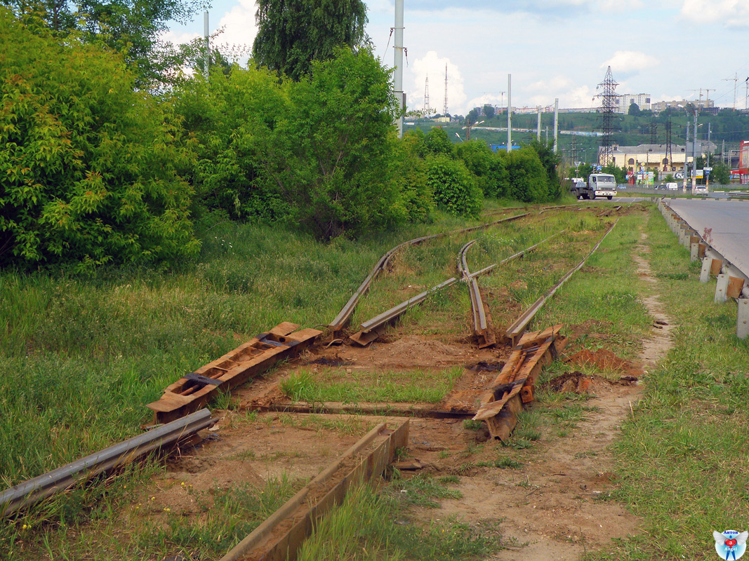 Nizhny Novgorod — Transportation of tramway circle to Comsomolsky Square