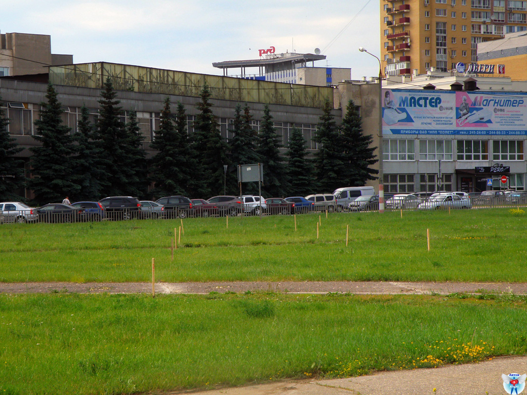 Nijni Novgorod — Transportation of tramway circle to Comsomolsky Square