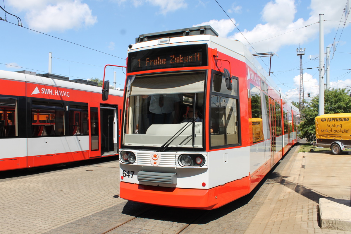 Галле, Duewag MGT6D № 647