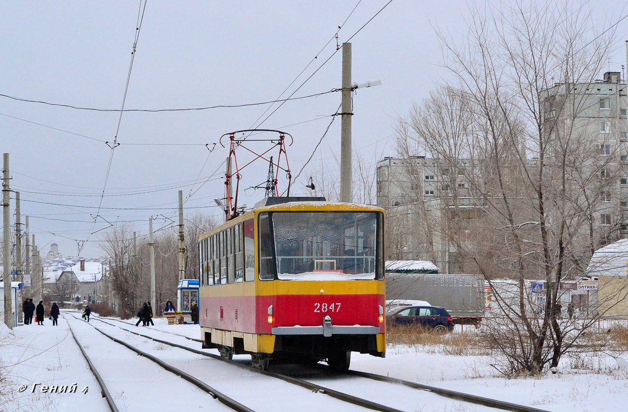 Волгоград, Tatra T6B5SU № 2847