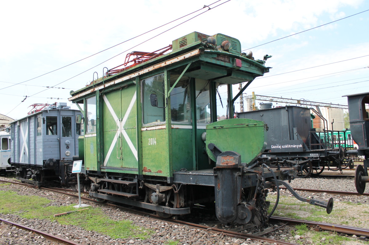 Budapest, Snow removal car Nr. 2014 (L 2014); Budapest — Museen