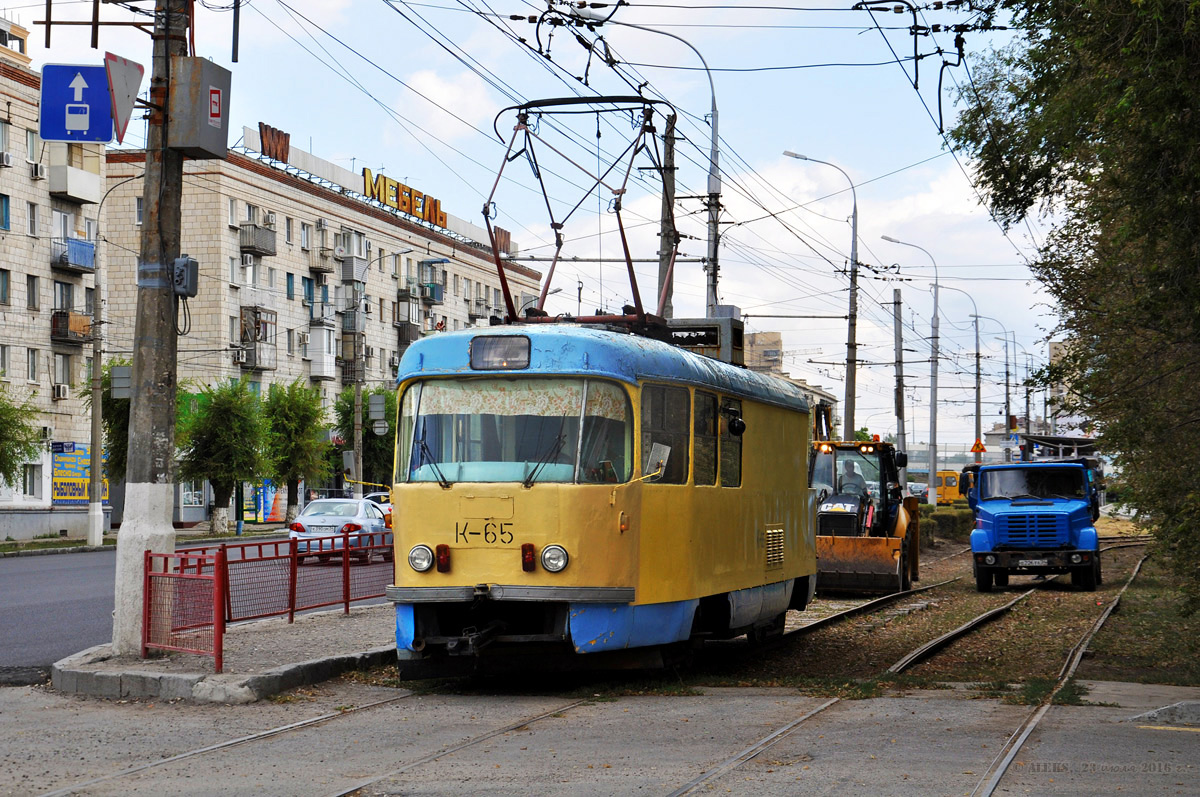 Volgograd, Tatra T3SU (2-door) № 65