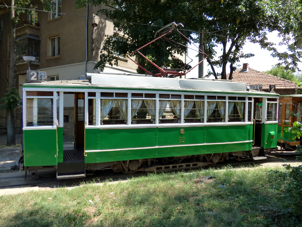 Sofia, MAN/Siemens № 92; Sofia — Trip with historic trams — 05.08.2016.